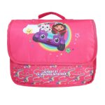 Bagtrotter - gabby et la maison magique - cartable 32cm - rose - fille - 1 compartiment - bretelles matelass�s ...