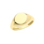 Bague chevali�re / bague souveraine eds jewels femme or 375 / 1000 44912