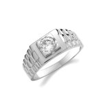 Bague eds jewels homme argent fin 925 oxyde de zirconium 47261