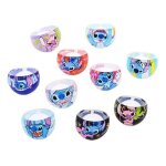 Bague enfant stitch plastique 5pcs / lot bijoux fantaisies lilo deguisement collection