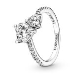 Bague femme - 191198c01 - argent fin 925 - zirconia cubique - taille 52 - couleur argent�