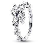 Bague femme - 193004c01 - argent fin 925 - zirconia cubique - taille 52 - couleur argenté Bague femme - 193004c01 - argent fin 925 - zirconia cubique - taille 52 - couleur argenté