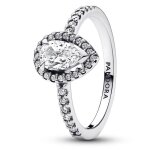 Bague femme - argent - 192835c01 - torque rigide - argent 925 - zirconia cubique