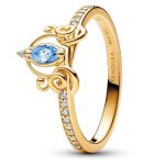 Bague - pandora - 163059c01 - dor� - oxyde de zirconium - taille 54
