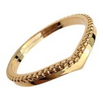 Bague plaqu or 18 carats
