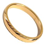 Bague plaqu� or 18 carats