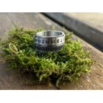 Bague rotative argent rune viking ragnar celtic thor anneau + pochette viking Bague rotative argent rune viking ragnar celtic thor anneau + pochette viking
