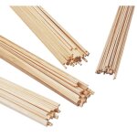 Listels � quatre pans en pin 1x1cmlongueur 1 m