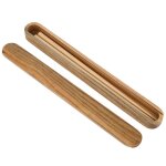 Baguettes en bois rutilisables coffret cadeau ustensiles de cuisine pour les repas (bote  baguettes ...
