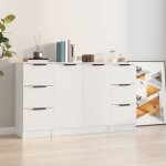 Bahut de salonarmoire de cuisinelot de 3 buffets pour salle à manger blanc bois dingénierie bonnie b82510769 ... Bahut de salonarmoire de cuisinelot de 3 buffets pour salle à manger blanc bois dingénierie bonnie b82510769 ...