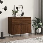Bahut de salonarmoire de cuisinelot de 2 buffets pour salle à manger chêne marron 40x35x70 cm bois dingénierie ... Bahut de salonarmoire de cuisinelot de 2 buffets pour salle à manger chêne marron 40x35x70 cm bois dingénierie ...