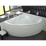 Baignoire bain dangle 134x134 avec tablier en acrylique siphon de bain et pieds Baignoire bain dangle 134x134 avec tablier en acrylique siphon de bain et pieds