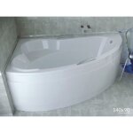 Baignoire bain dangle 140x90 gauche + tablier en acrylique siphon + pieds ada Baignoire bain dangle 140x90 gauche + tablier en acrylique siphon + pieds ada