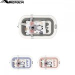 Baignoire bebe sur pied - - mengda - baignoire enfant - avec coussin de bain et thermomtre intgr - ...