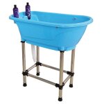 Baignoire pour chiens et chats avec pattes ib��ez portable bain du tailleur mesures : 96x50x92 (alt. ...