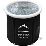 Baignoire  glace pliable 75x75 cm ? bain froid portable avec isolation 6 couches rcupration sportive ...