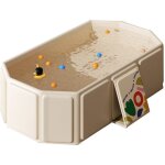 Baignoire pliable pour bb avec bouchon de vidange - 75 x 45 x 25 cm - baignoire portable pour enfant ...