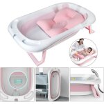 Baignoire pliante bb volutive - sinbide - avec thermomtre et coussin de bain