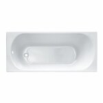 Baignoire rectangulaire bastia 170x70 cm acrylique