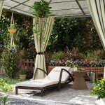 Bain de soleil - singularity - mod�le s - dossier 5 positions - r�sine tress�e - coussin & roulettes