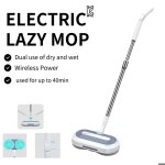Balai �lectrique - balai �lectrique sans fil - pulv�risation deau automatique - 4 modes r�glables - humide ...
