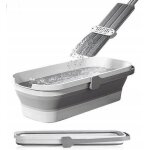 Balai essoreur avec seau pliable ultramop promis 4 en 1 plat rotatif ms104 Balai essoreur avec seau pliable ultramop promis 4 en 1 plat rotatif ms104