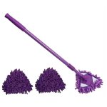 Balai de nettoyage triangulaire rotatif � 180 degr�s pour la maison la salle de bain le sol le mur le ...