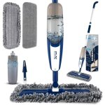 Balai pulverisateur rotatif a 360 pour nettoyage de sol multi - surfaces humide et sec poignee legere ...