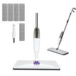 Balais serpillre vaporisateur balai lave sol avec reservoir spray mop professionnel microfibre balai ...