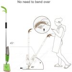 Balai vapeur avec pulvrisation multi - fonction mop spray pliable plastique pour cuisine maison de salle ...