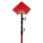 Venteo - balai xxl t�te triangulaire t�lescopique balai ext�rieur et int�rieur t�te amovible et manche ...