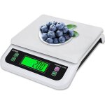 Balance cuisine 30kg / 1g pr�cision pro fonctions pcs / tare �cran lcd 6 unit�s id�ale pour cuisine et ...