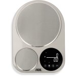 Balance de cuisine duo digitale - ade - isabella - acier inoxydable / plastique - 23x165 cm - inclus ...