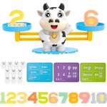Balance math�matique montessori jouet �ducatif cadeau pour enfants (vache laiti�re)