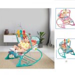 Balancelle bb lectrique avec musique - mipan - avce arche  jouets - rglable de hauteur - maximale ...