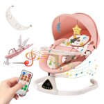 Balancelle b�b� �lectrique ? t�l�commande ? moustiquaire ? 5 vitesses ? avec plateau repas - bluetooth ...