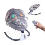 Balancelle bb mobiclinic transat rglable barre musicale et jouets harnais 3 points moustiquaire tuktuk ...