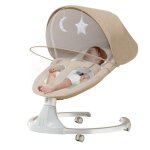 Balancelle bebe multifonctionnel magic zc transat bebe electrique 0 - 24 mois 5 vitesses de balancement ...