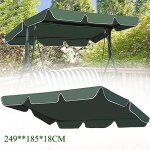 Balancelle de remplacement de la toile 249 * * 185 * 18cm uniquement pour la couverture de la partie ...