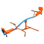 Balanoire  bascule - vevor - capacit de charge 136 kg - avec poignes confortables - siges  dossier ...