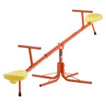 Balan�oire � bascule - vevor - capacit� de charge 454 kg par si�ge - support � 4 branches - pour 2 enfants ...