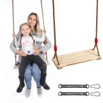 Balanoire extrieure en bois balanoire  suspendre pour enfant et adulte charg maximum 161kgbalanoire ...