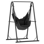 Balconera hamac ? 105 x 93 x 160 cm ? �quip� dun support et dune balan�oire suspendue ? charge maximale�: ...