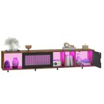 Balconera meuble tv angle 148 x 30 x 25 cm - led rvb téléviseurs 65 centre jeux Balconera meuble tv angle 148 x 30 x 25 cm - led rvb téléviseurs 65 centre jeux