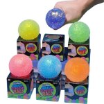 Balles anti - stress - aiyouwei - set de 6 - couleurs varies - ergonomiques - tpr