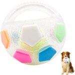 Balle anti - stress pour chien - avec poign�e - jouet interactif anti - stress - durable - avec couineur ...