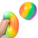 Balle anti stress - leww - 7cm de diam�tre - anti stress enfant balle - pour se d�compresser et se concentrer ...