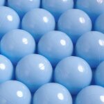 Balles pour piscine  balles de jeu pour bb enfants misioo plastique colores 6 cm 100 boules bleu ...