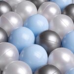 Balles pour piscine  balles de jeu pour bb enfants misioo plastique colores 6 cm 150 boules: blue ...