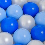 Balles pour piscine à balles de jeu pour bébé enfants misioo plastique colorées 6 cm 300 boules: bleu ... Balles pour piscine à balles de jeu pour bébé enfants misioo plastique colorées 6 cm 300 boules: bleu ...
